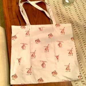 BNWOT adorable cloth bunny bag